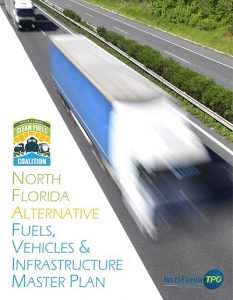 North Florida Alternative Fuels, Vehicles, & Infrastructure master plan graphic.