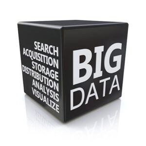 Black box with words Big Data on it. 