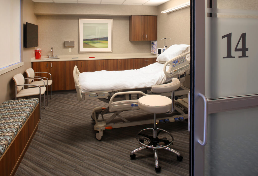 Mayo Clinic Patient Room. 