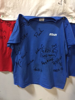 RS&H signed shirt. 