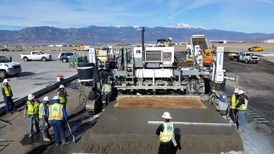 Construction and Colorado Spings airport. 