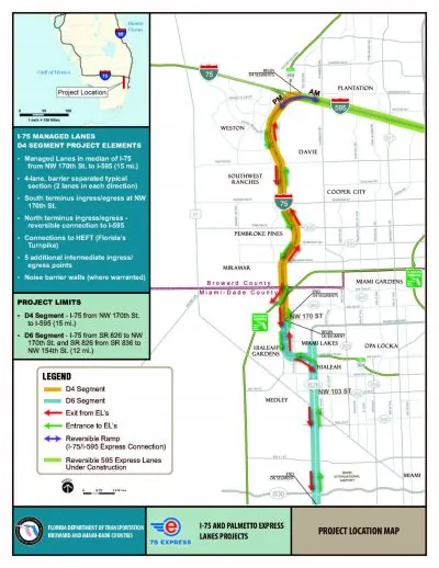 Map of project location. 