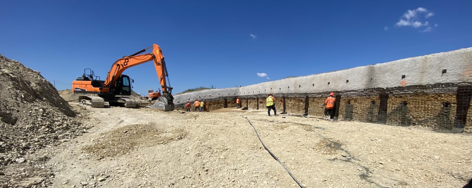 Construction site at US 183A