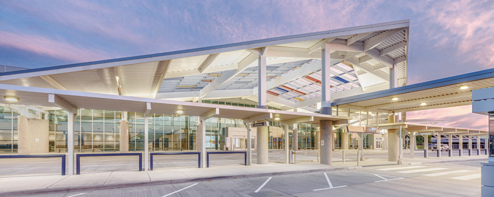 digital concept art of Lafayette Regional Airport New Terminal Development.
