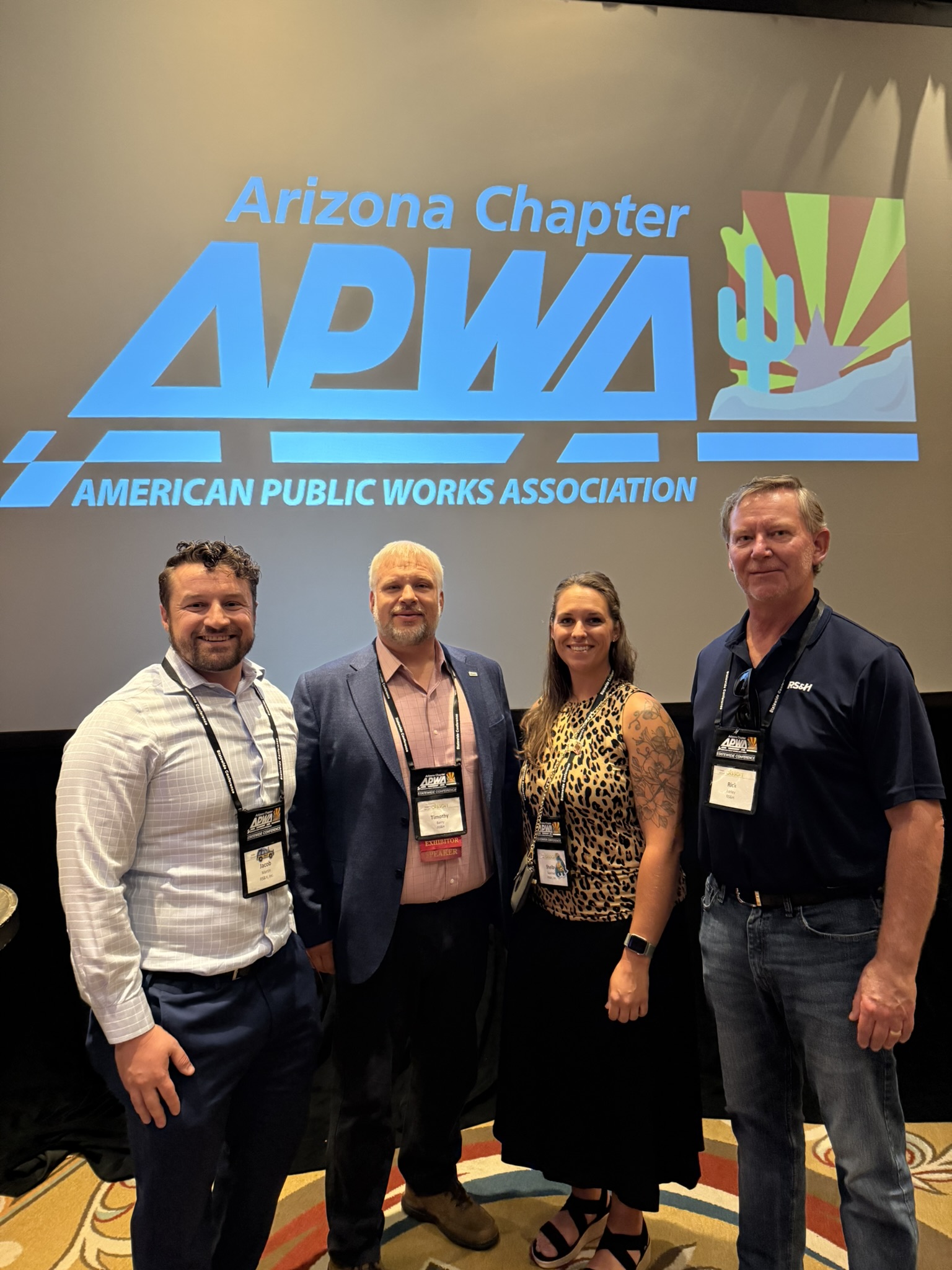 Jacob Martin and team a APWA meeting
