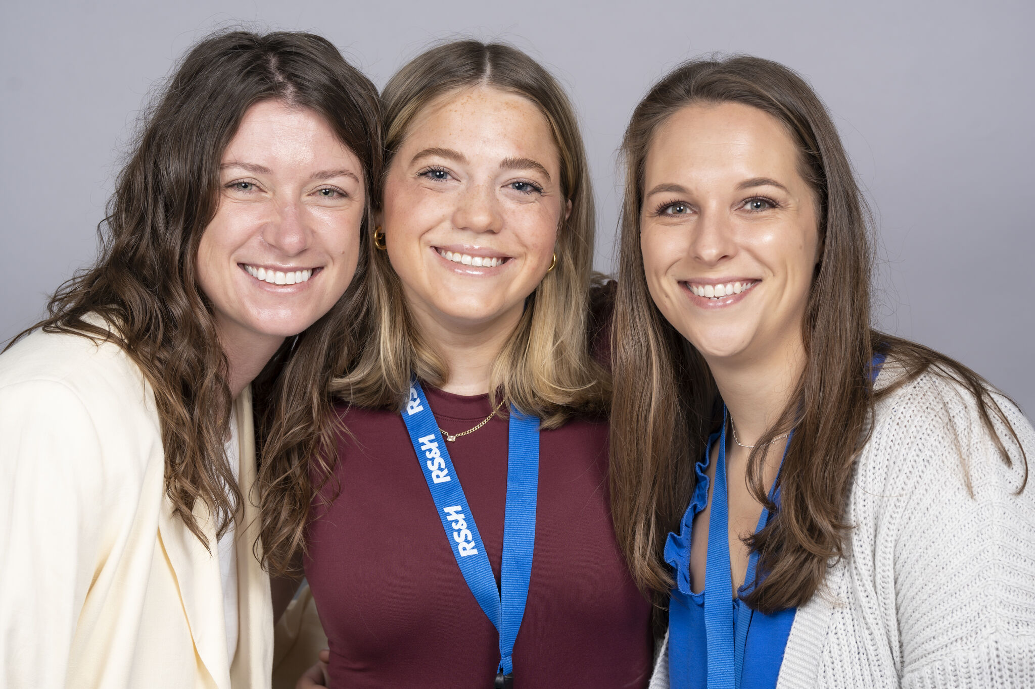 Kat and team at team event. 