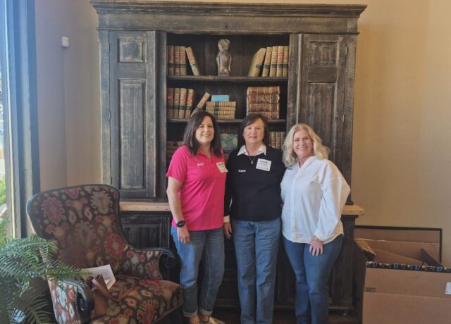 Sharla Bridges and team at an industry event.