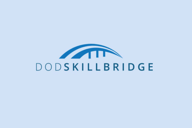 DODSKILLBRIDGE logo with blue arch design on light blue background