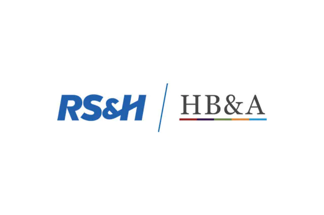 RS&H and HB&A logos side by side, separated by a thin line